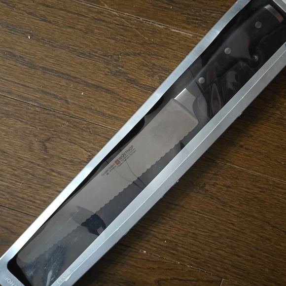 ❤️BUY 2 GET 1 FREE  Wusthof Classic IKON Super Slicer - Black Handle,4516/26cm - Picture 9 of 11